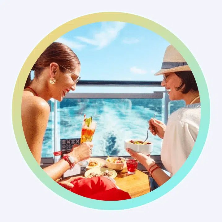 There's so much included on a Virgin Voyages Cruise